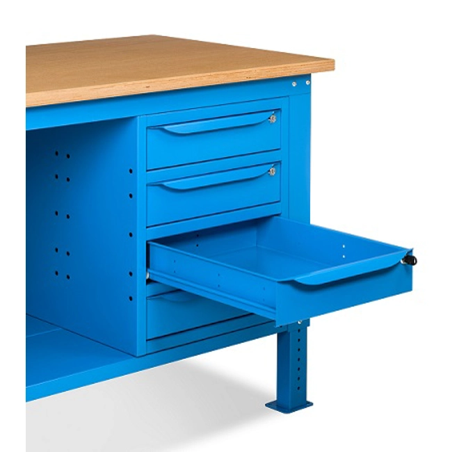 Vendita online Banco Work Up 1504 piano Multiplex mm.1500x750x732/1107H - Blu RAL5012